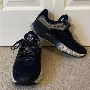 Men’s Under Armour HOVR US Navy Midshipmen athletic shoes